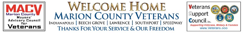 MACV & VSC Welcome Home Marion County Veterans MACV & VSC Welcome Home Marion County Veterans