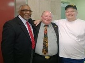 Dr Willie Jenkins, Russ Eaglin and Don Hawkins