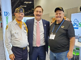 Paul Norton, Mike Lindell (My Pillow Guy) & Don hawkins